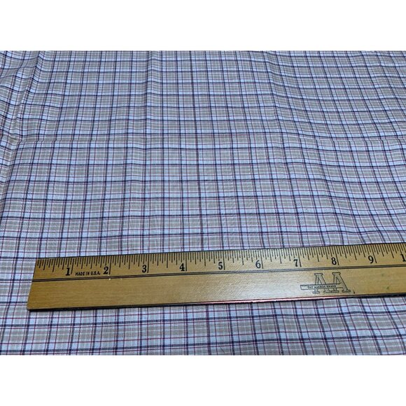 Plaid Cotton Fabric 1/2 Yard 38" Wide Crafting Sewing Quilting Material - Picture 2 of 4